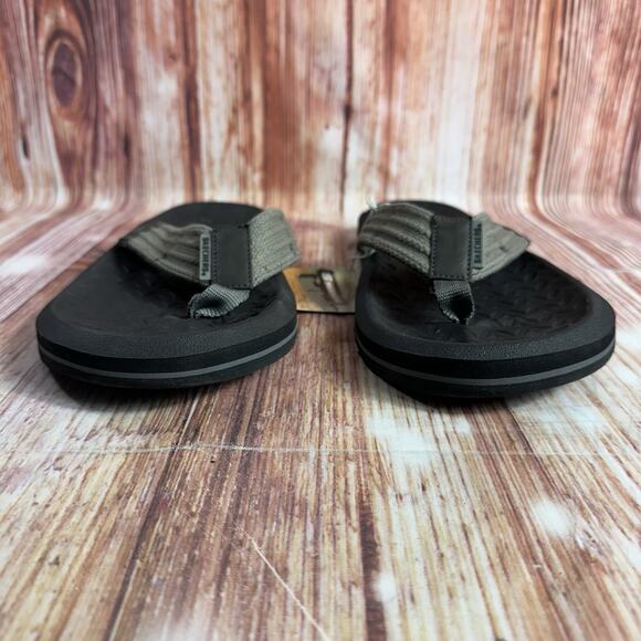 Skechers Surf Combers Mens Size 11 Gray Sandals Thong Flip Flops Open Toe Shoes - Picture 2 of 10